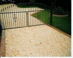A Simple Driveway edging in Surrey